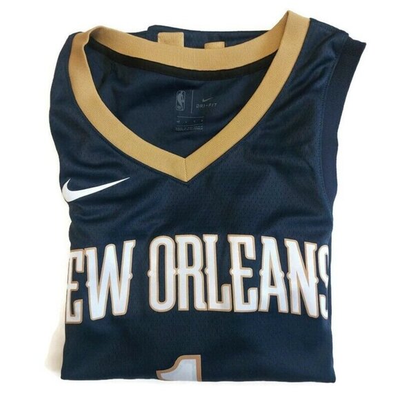 Nike New Orleans Pelicans Zion Williamson Swingman Jersey Mens Size 48 Large - Picture 9 of 9